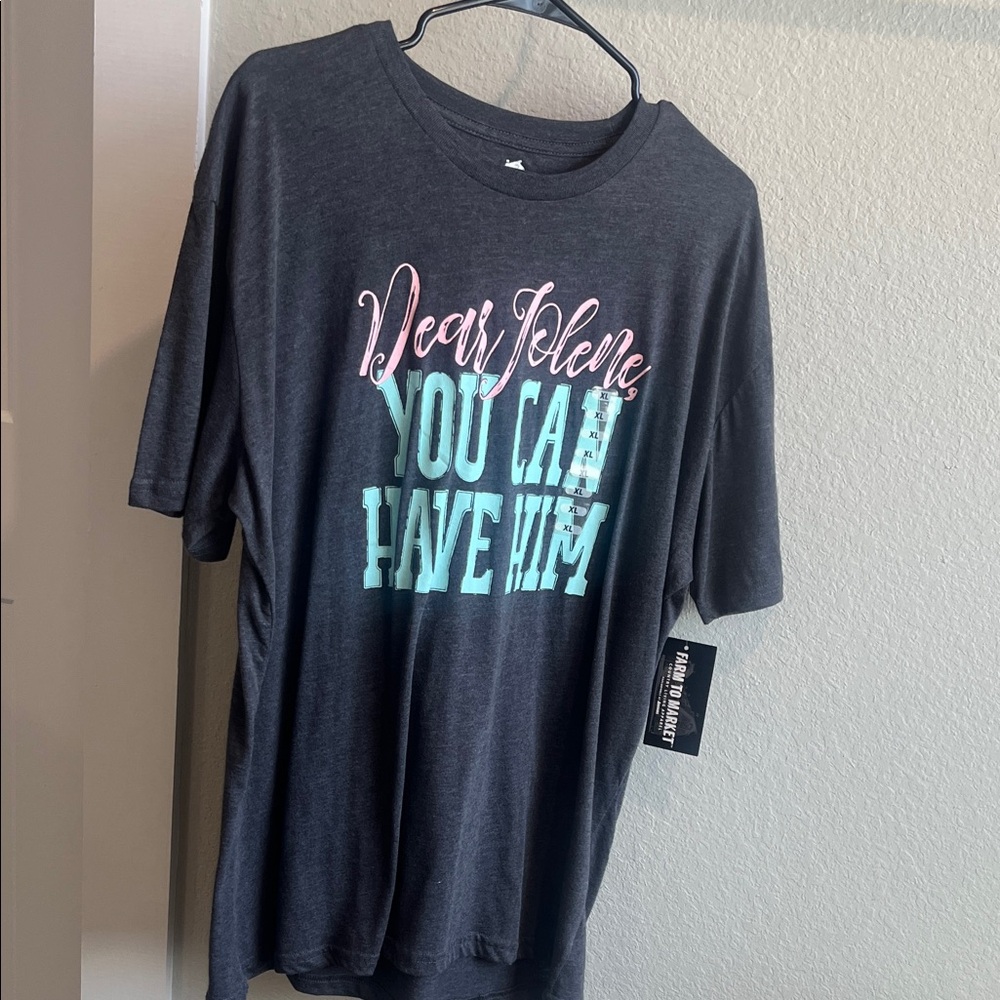 Dark Gray Graphic Tee - Short Sleeve